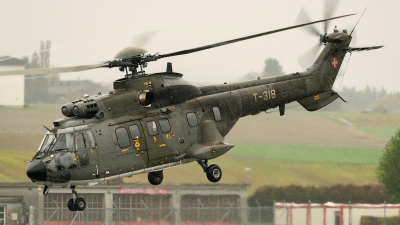 Photo ID 152226 by Sven Zimmermann. Switzerland Air Force Aerospatiale AS 332M1 Super Puma, T 318