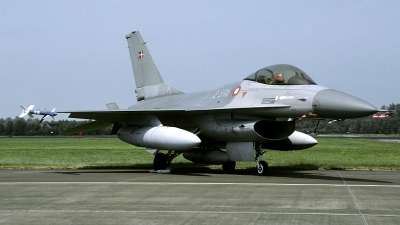 Photo ID 152176 by Joop de Groot. Denmark Air Force General Dynamics F 16A Fighting Falcon, E 596