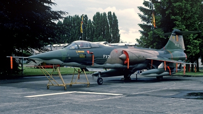 Photo ID 154001 by Carl Brent. Belgium Air Force Lockheed F 104G Starfighter, FX21