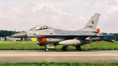 Photo ID 152260 by Jan Eenling. Netherlands Air Force General Dynamics F 16AM Fighting Falcon, J 646