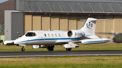 Photo ID 152474 by Jan Eenling. Company Owned GFD Learjet 35A, D CARL