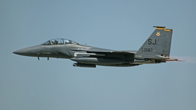 Photo ID 153103 by David F. Brown. USA Air Force McDonnell Douglas F 15E Strike Eagle, 86 0187