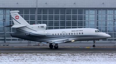 Photo ID 153224 by Lukas Kinneswenger. Switzerland Air Force Dassault Falcon 900EX, T 785