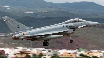 Photo ID 153413 by Bartolomé Fernández. Spain Air Force Eurofighter C 16 Typhoon EF 2000S, C 16 49