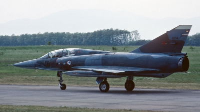 Photo ID 19204 by Eric Tammer. France Air Force Dassault Mirage IIIBE, 274