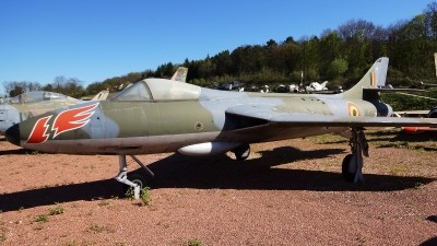 Photo ID 153838 by Lukas Kinneswenger. Belgium Air Force Hawker Hunter F4, ID44