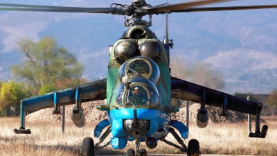 Photo ID 153881 by Alexander Mladenov. Bulgaria Air Force Mil Mi 24V, 140