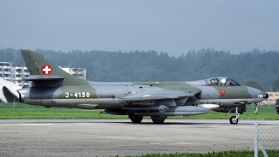 Photo ID 153864 by Joop de Groot. Switzerland Air Force Hawker Hunter F58A, J 4138