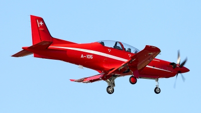 Photo ID 153921 by Carl Brent. Switzerland Air Force Pilatus PC 21, A 105