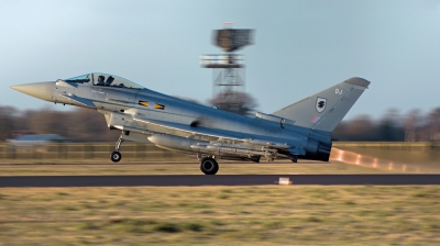 Photo ID 153995 by Chris Albutt. UK Air Force Eurofighter Typhoon FGR4, ZJ935