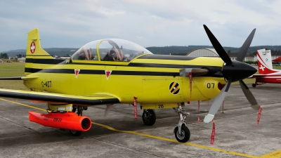 Photo ID 154297 by Martin Thoeni - Powerplanes. Switzerland Air Force Pilatus PC 9A, C 407