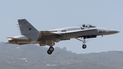 Photo ID 154604 by Rafael Santana. Spain Air Force McDonnell Douglas F A 18A Hornet, C 15 83