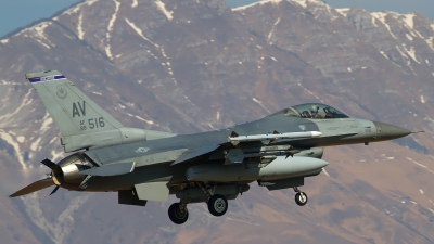 Photo ID 154716 by Fabrizio Berni. USA Air Force General Dynamics F 16C Fighting Falcon, 88 0516