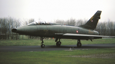 Photo ID 19320 by Arie van Groen. Denmark Air Force North American TF 100F Super Sabre, GT 908