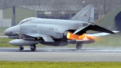 Photo ID 19340 by Achim Stemmer. Germany Air Force McDonnell Douglas F 4F Phantom II, 38 74