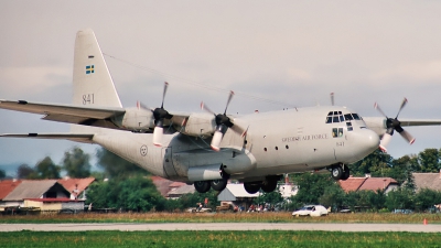 Photo ID 156450 by Radim Spalek. Sweden Air Force Lockheed Tp 84 Hercules C 130H L 382, 84001