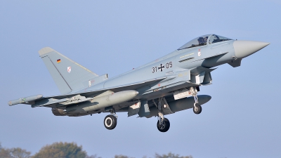 Photo ID 155057 by Lieuwe Hofstra. Germany Air Force Eurofighter EF 2000 Typhoon S, 31 05