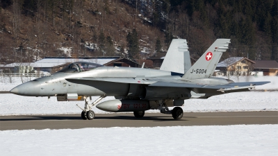 Photo ID 155313 by Roel Kusters. Switzerland Air Force McDonnell Douglas F A 18C Hornet, J 5004