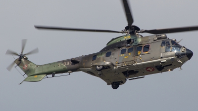 Photo ID 155610 by Daniel Fuchs. Switzerland Air Force Aerospatiale AS 532UL Cougar, T 333