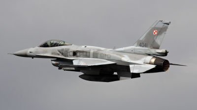 Photo ID 155802 by Milos Ruza. Poland Air Force General Dynamics F 16C Fighting Falcon, 4041