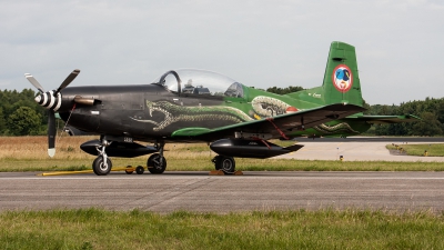 Photo ID 156073 by Thom Zalm. Austria Air Force Pilatus PC 7 Turbo Trainer, 3H FG