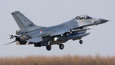 Photo ID 156252 by Walter Van Bel. Netherlands Air Force General Dynamics F 16AM Fighting Falcon, J 516