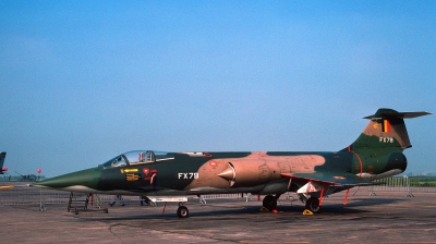 Photo ID 156684 by Alex Staruszkiewicz. Belgium Air Force Lockheed F 104G Starfighter, FX79