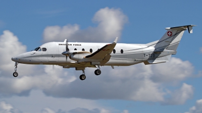 Photo ID 156791 by Niels Roman / VORTEX-images. Switzerland Air Force Beech 1900D, T 729