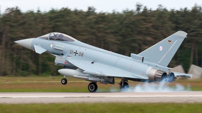 Photo ID 156885 by Gertjan Stienstra - mil-aircraftspotting. Germany Air Force Eurofighter EF 2000 Typhoon S, 31 08