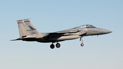 Photo ID 156914 by Richard de Groot. USA Air Force McDonnell Douglas F 15C Eagle, 86 0151