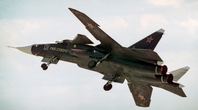 Photo ID 157011 by Vladimir Vorobyov. Russia Air Force Sukhoi Su 47 Berkut S 37, 01 BLUE