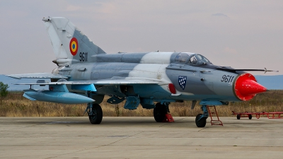 Photo ID 157123 by Alexandru Chirila. Romania Air Force Mikoyan Gurevich MiG 21MF 75 Lancer C, 9611