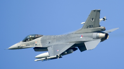Photo ID 157223 by Joop de Groot. Netherlands Air Force General Dynamics F 16AM Fighting Falcon, J 197