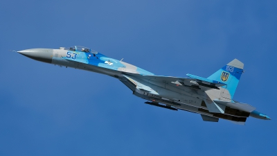 Photo ID 157302 by Vladimir Vorobyov. Ukraine Air Force Sukhoi Su 27S,  