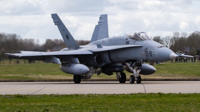 Photo ID 157531 by Alfred Koning. Spain Air Force McDonnell Douglas C 15 Hornet EF 18A, C 15 57