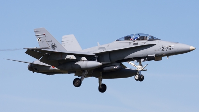 Photo ID 157620 by Walter Van Bel. Spain Air Force McDonnell Douglas CE 15 Hornet EF 18B, CE 15 12