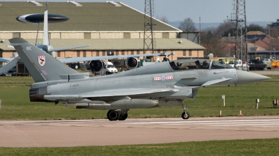 Photo ID 157697 by Chris Albutt. UK Air Force Eurofighter Typhoon T3, ZJ806
