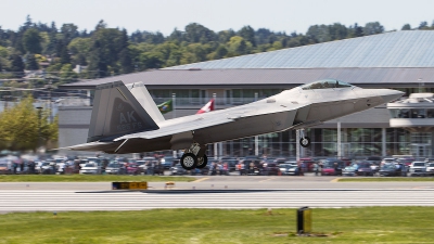 Photo ID 157784 by Aaron C. Rhodes. USA Air Force Lockheed Martin F 22A Raptor, 10 4195