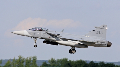 Photo ID 158223 by Milos Ruza. Sweden Air Force Saab JAS 39C Gripen, 39291