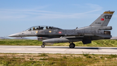 Photo ID 158212 by Alfred Koning. T rkiye Air Force General Dynamics F 16D Fighting Falcon, 91 0022