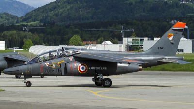 Photo ID 158331 by Thomas Ziegler - Aviation-Media. France Air Force Dassault Dornier Alpha Jet E, E67