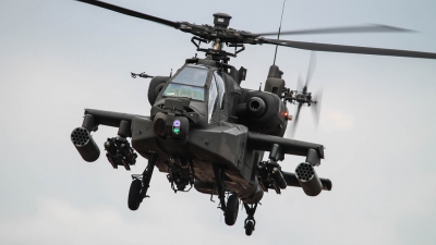 Photo ID 158565 by Rick van Engelen. Netherlands Air Force Boeing AH 64DN Apache Longbow, Q 21