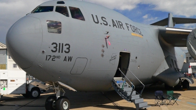 Photo ID 19723 by Markus Schrader. USA Air Force Boeing C 17A Globemaster III, 03 3113