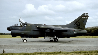 Photo ID 158733 by Joop de Groot. USA Air Force LTV Aerospace A 7D Corsair II, 70 0962