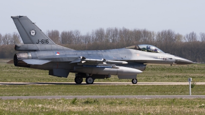 Photo ID 158959 by Walter Van Bel. Netherlands Air Force General Dynamics F 16AM Fighting Falcon, J 616
