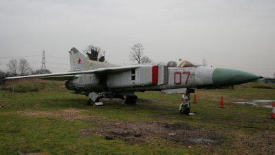 Photo ID 19774 by James Matthews. Russia Air Force Mikoyan Gurevich MiG 23ML, 07 RED