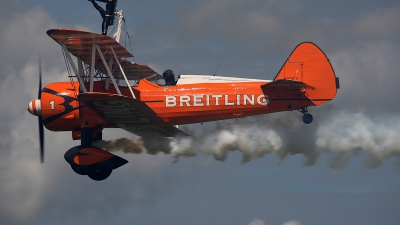 Photo ID 159202 by Jan Eenling. Private Breitling Wing Walkers Boeing PT 17 Kaydet A75N1, N5057V