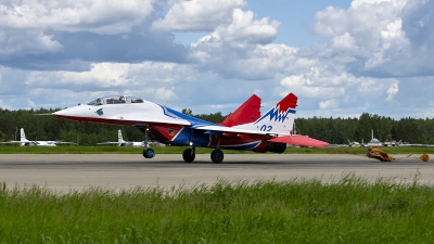 Photo ID 159409 by Vladimir Vorobyov. Russia Air Force Mikoyan Gurevich MiG 29UB 9 51,  