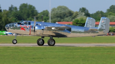 Photo ID 159449 by Radim Koblizka. Private Red Bull North American B 25J Mitchell, N6123C