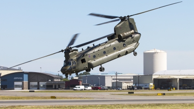 Photo ID 159509 by Aaron C. Rhodes. UK Air Force Boeing Vertol Chinook HC6 CH 47F, ZK555